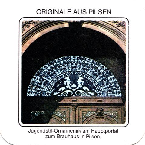 plzen pl-cz urquell orig harz 2b (quad185-jugendstil ornamentik)